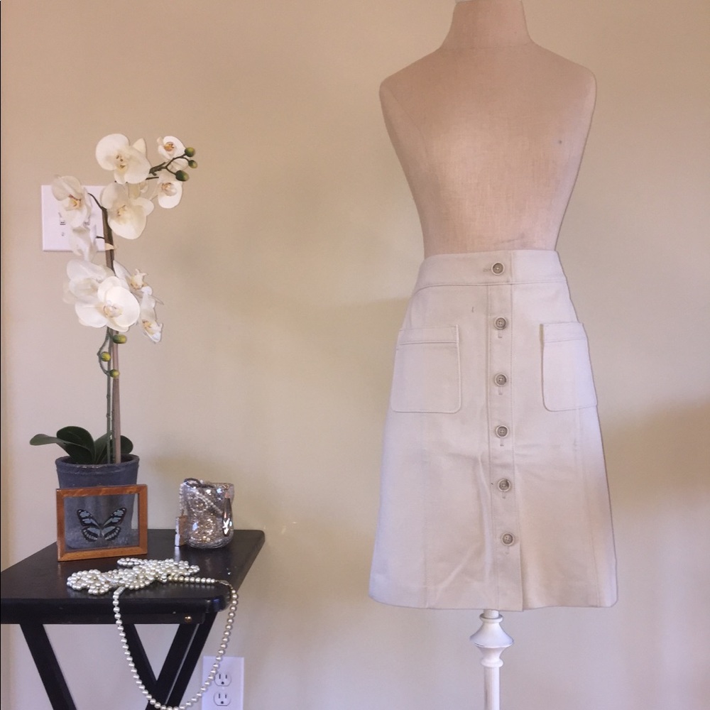 Off-white High Waisted Skirt
